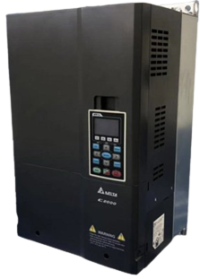 Variador de frecuencia Delta VFD450C43S-21 serie C2000 Plus 60HP 440V compacto NEMA1 para cuartos técnicos HVAC