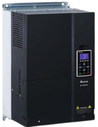 Variador de frecuencia Delta VFD550C43A serie C2000 75HP 440V para manejadoras de aire, bombas de agua helada y HVAC industrial